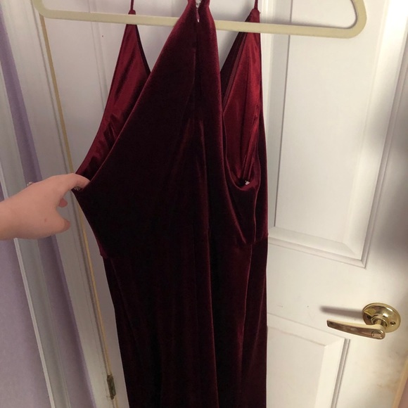 Jenny Yoo Berry Sullivan dress size:12 (velvet) - Picture 7 of 11